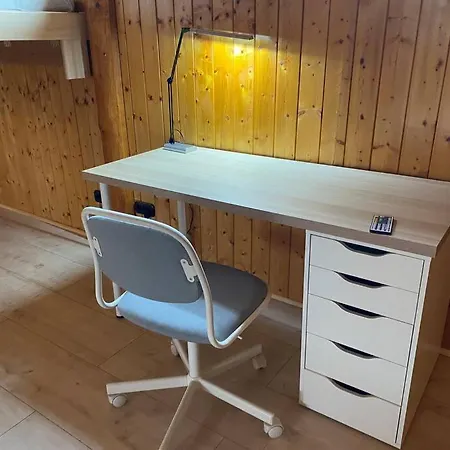 Prázdninový dům Traumhaftes Blockhaus Am Rhein *