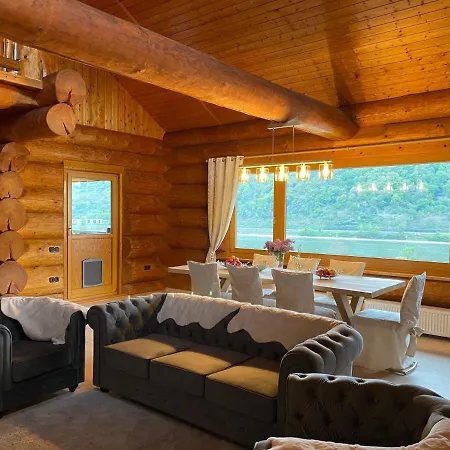 別荘 Traumhaftes Blockhaus Am Rhein