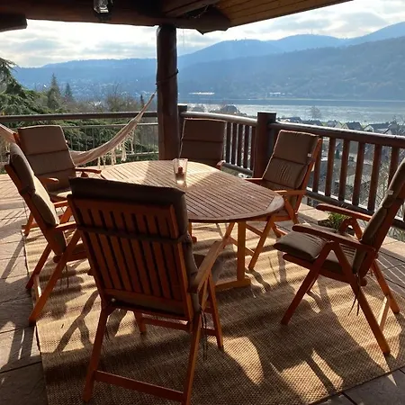 펜션 Traumhaftes Blockhaus Am Rhein *