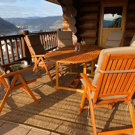 Traumhaftes Blockhaus Am Rhein 펜션 캄프보른호펜