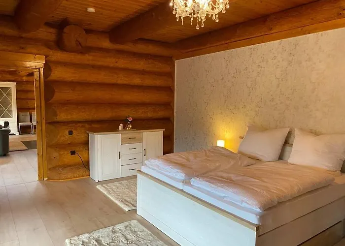 Traumhaftes Blockhaus Am Rhein Casa de Férias *