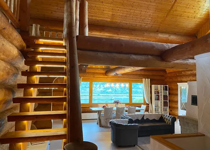 Traumhaftes Blockhaus Am Rhein Kamp-Bornhofen