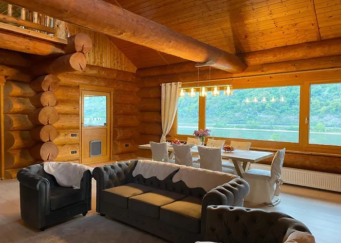 Casa de Férias Traumhaftes Blockhaus Am Rhein